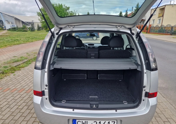Opel Meriva cena 13300 przebieg: 160000, rok produkcji 2008 z Włodawa małe 121